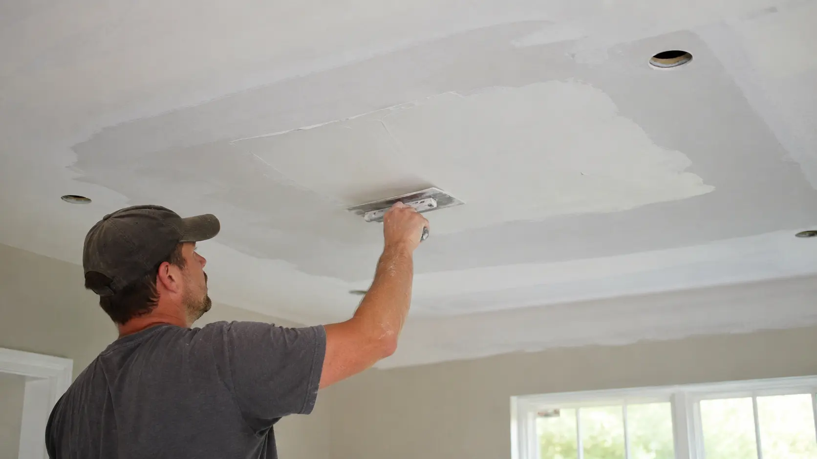 hole in a garage fire rated drywall